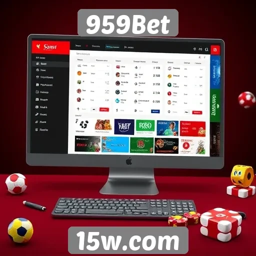 Avaliação da interface do usuário no 959Bet